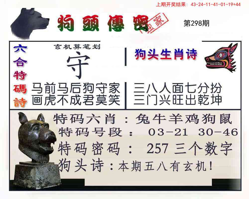 298期狗头传密[图]
