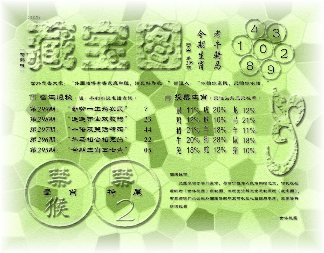 299期老《藏宝图》[图]