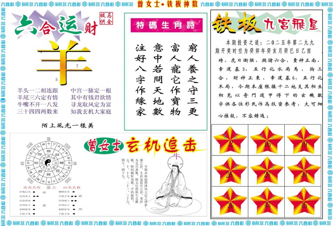 299期曾女士铁板神数B[图]