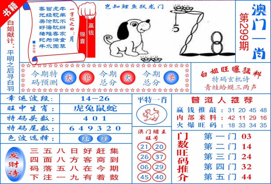 299期澳门东北虎[图]