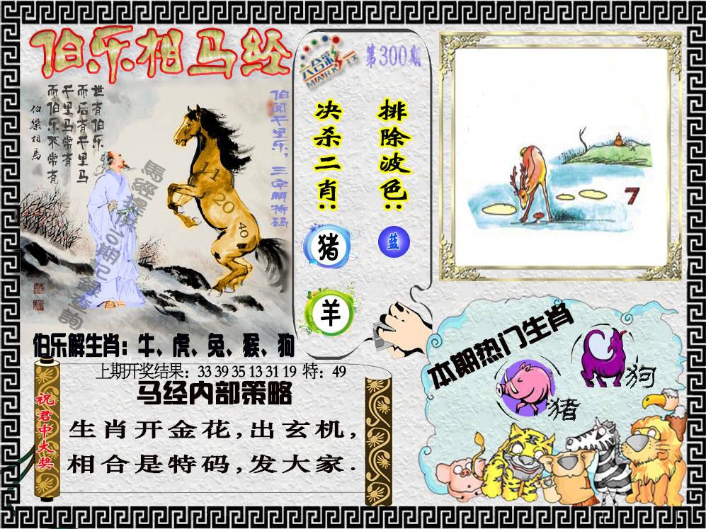 300期伯乐相马经[图]