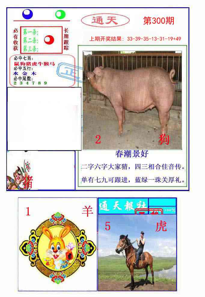 300期通天杀波图2[图]