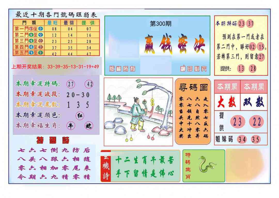 300期九龍赢钱密决(推荐)[图]