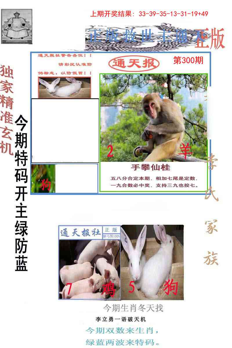 300期李力勇通天报[图]