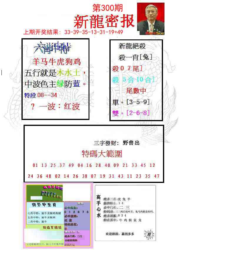 300期新龙密报[图]