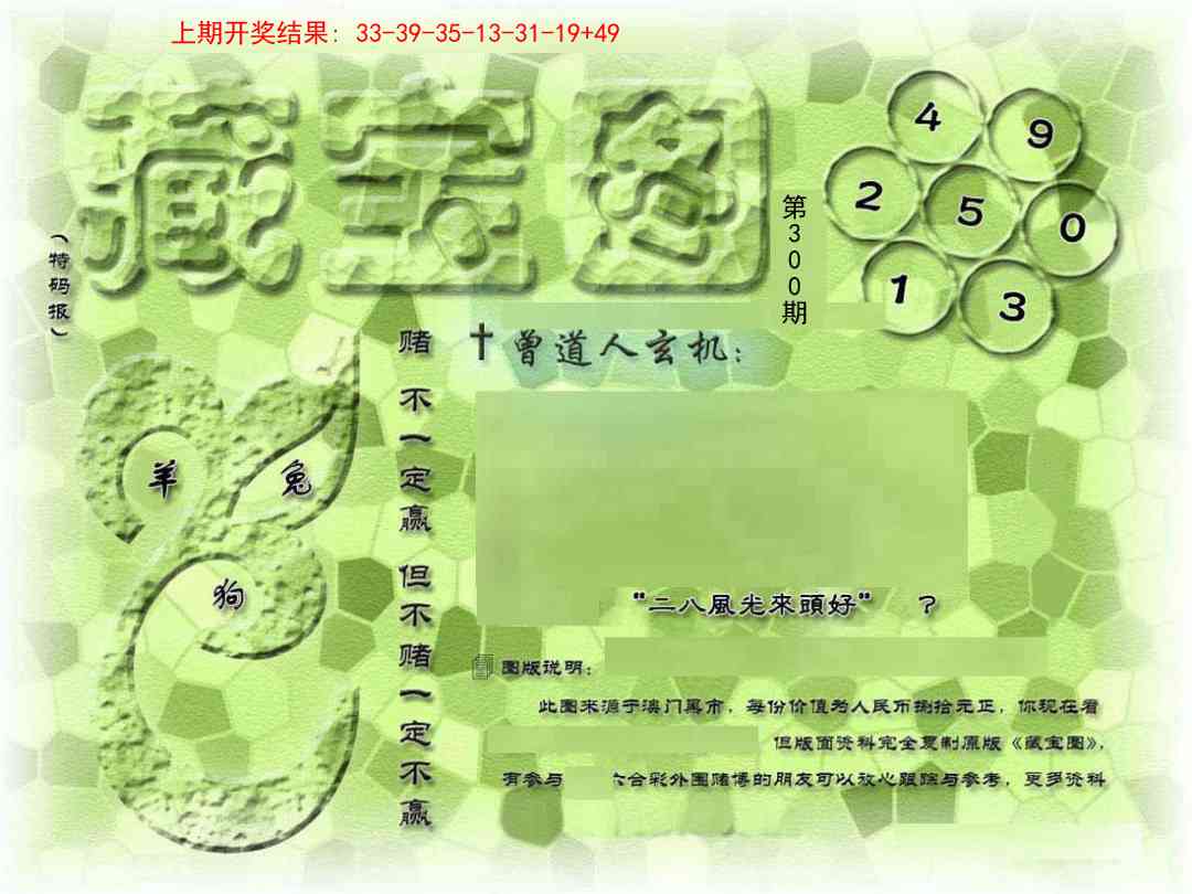 300期假新藏宝图[图]