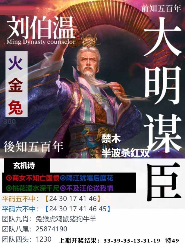 300期大明谋臣[图]