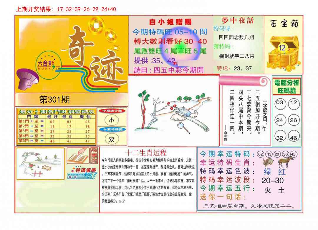 301期九龍奇迹A(推荐)[图]