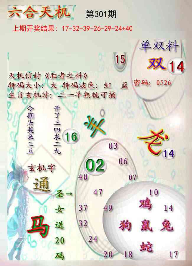 301期天机报[图]