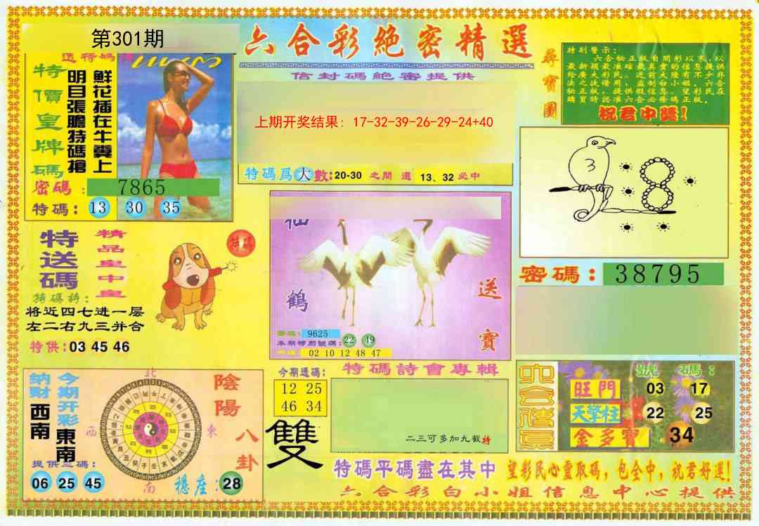 301期绝密精选A[图]