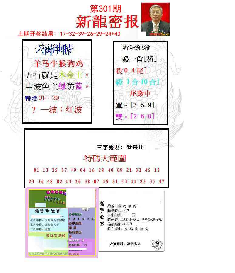 301期新龙密报[图]