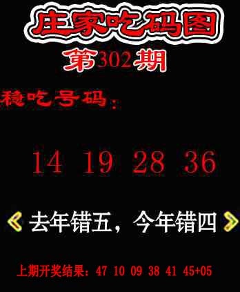 302期庄家吃码图[图]