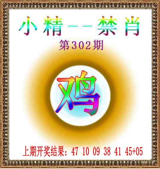 302期小精禁肖[图]