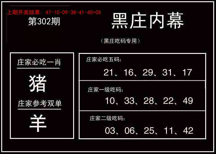 302期黑庄内幕[图]