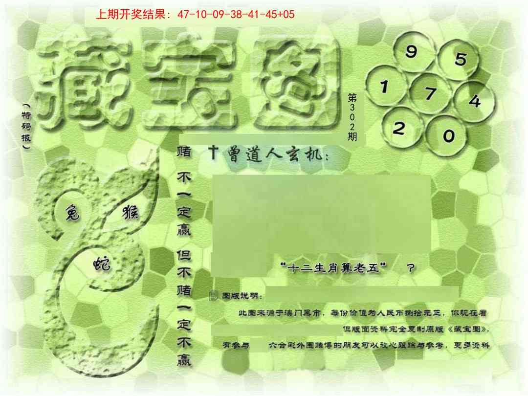 302期假新藏宝图[图]