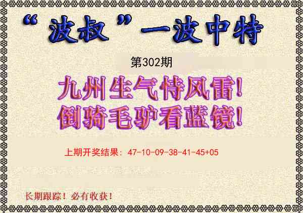 302期波叔一波中特[图]