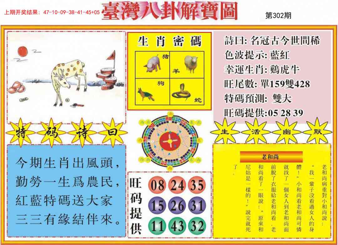 302期台湾八卦解宝图[图]