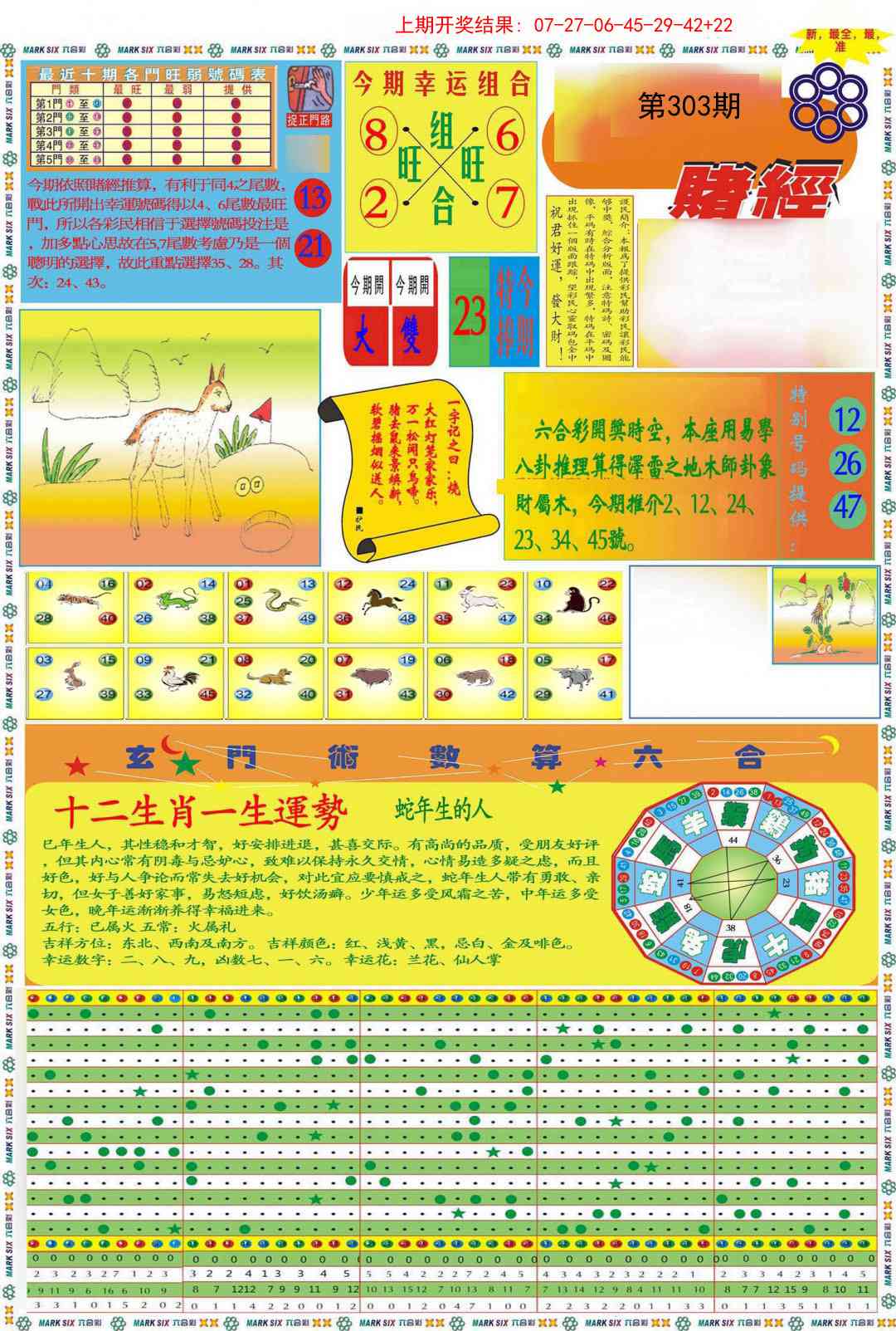 303期九龍赌经A(推荐)[图]