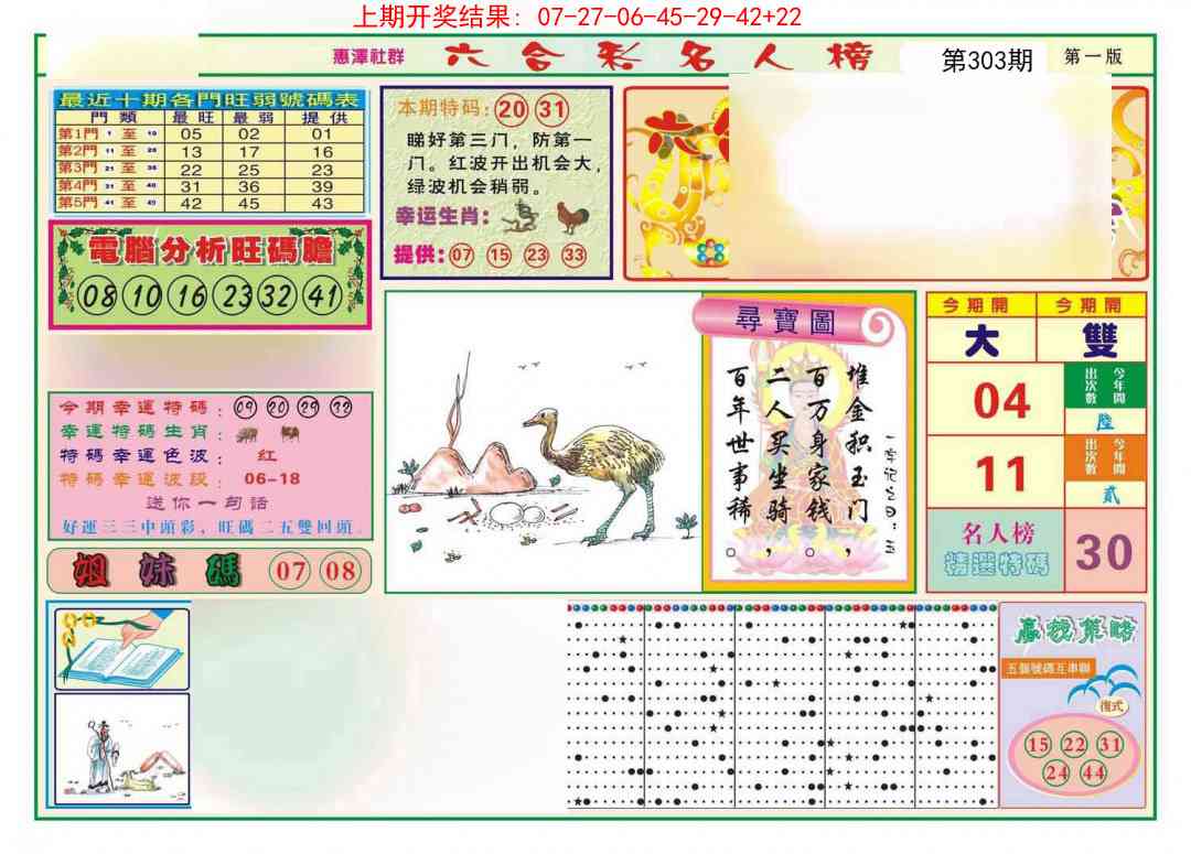 303期名人榜A[图]