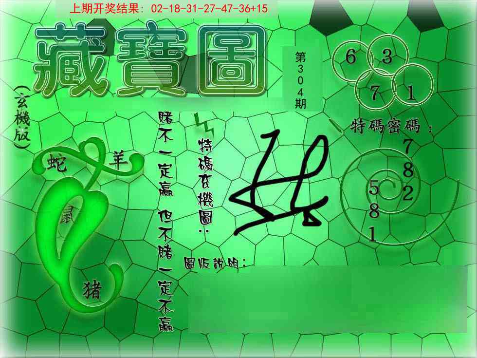 304期九龍玄机报[图]