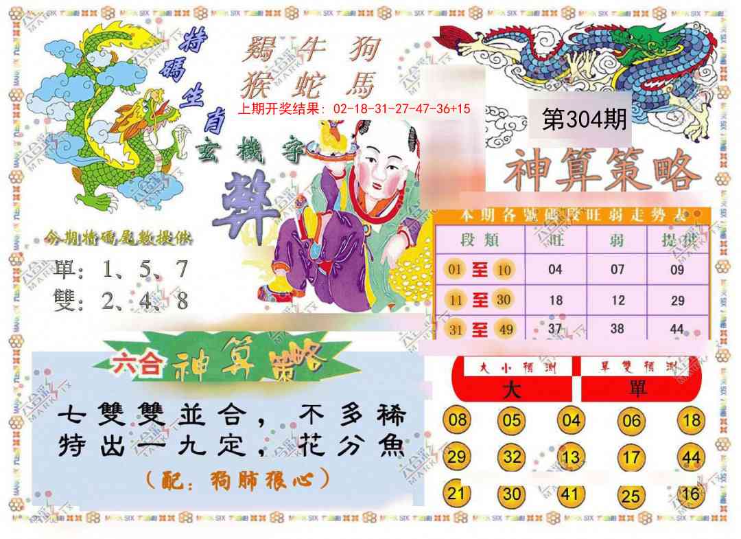 304期神算策略[图]
