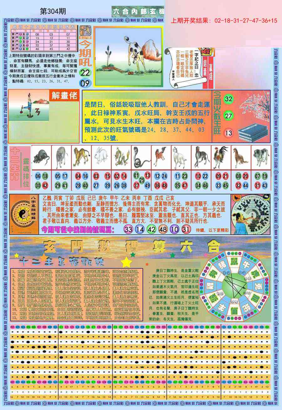 304期(新版)内部玄机A[图]