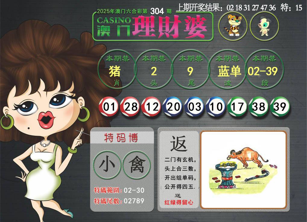 304期澳门理财婆[图]