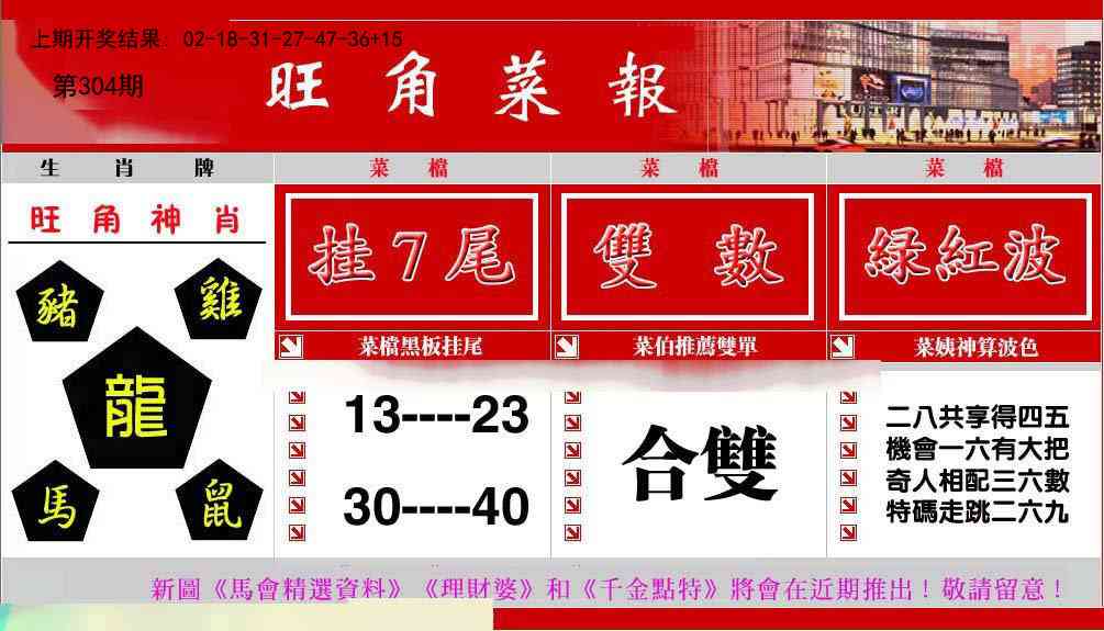 304期旺角菜报[图]