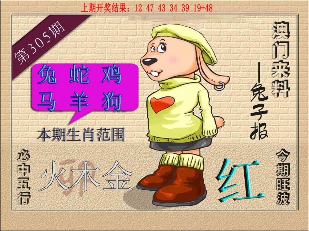 305期(来料)兔报[图]