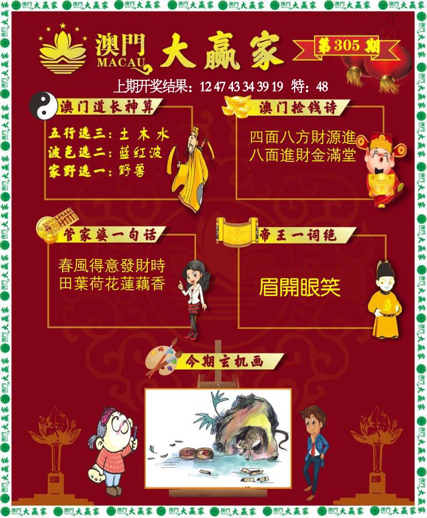 305期大赢家[图]