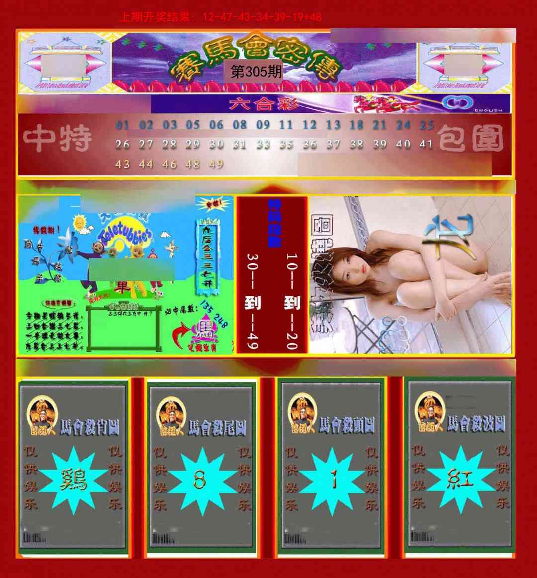305期赛马会密传[图]