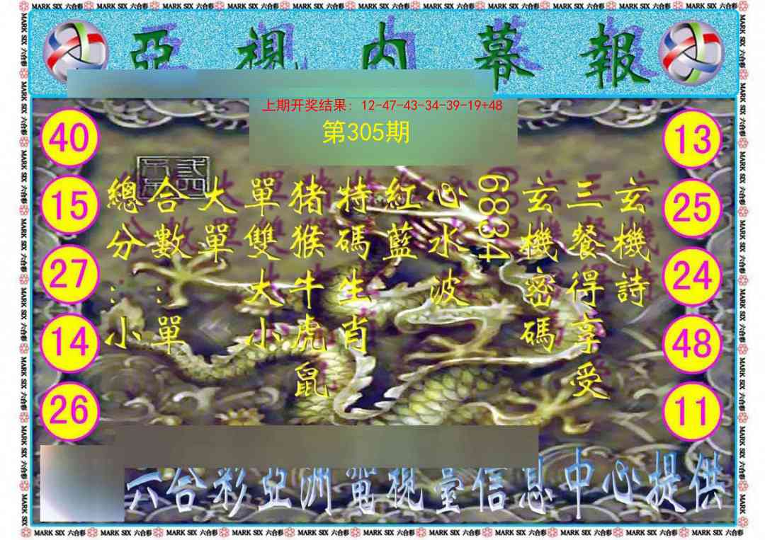 305期亚视内幕报[图]