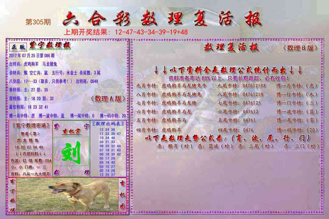 305期数理复活报[图]