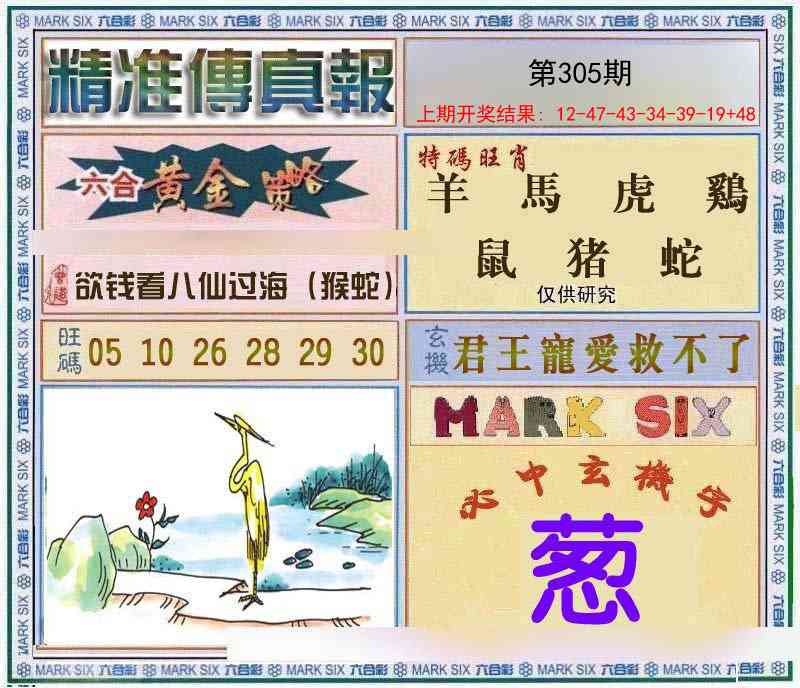 305期精准<傳真報>[图]