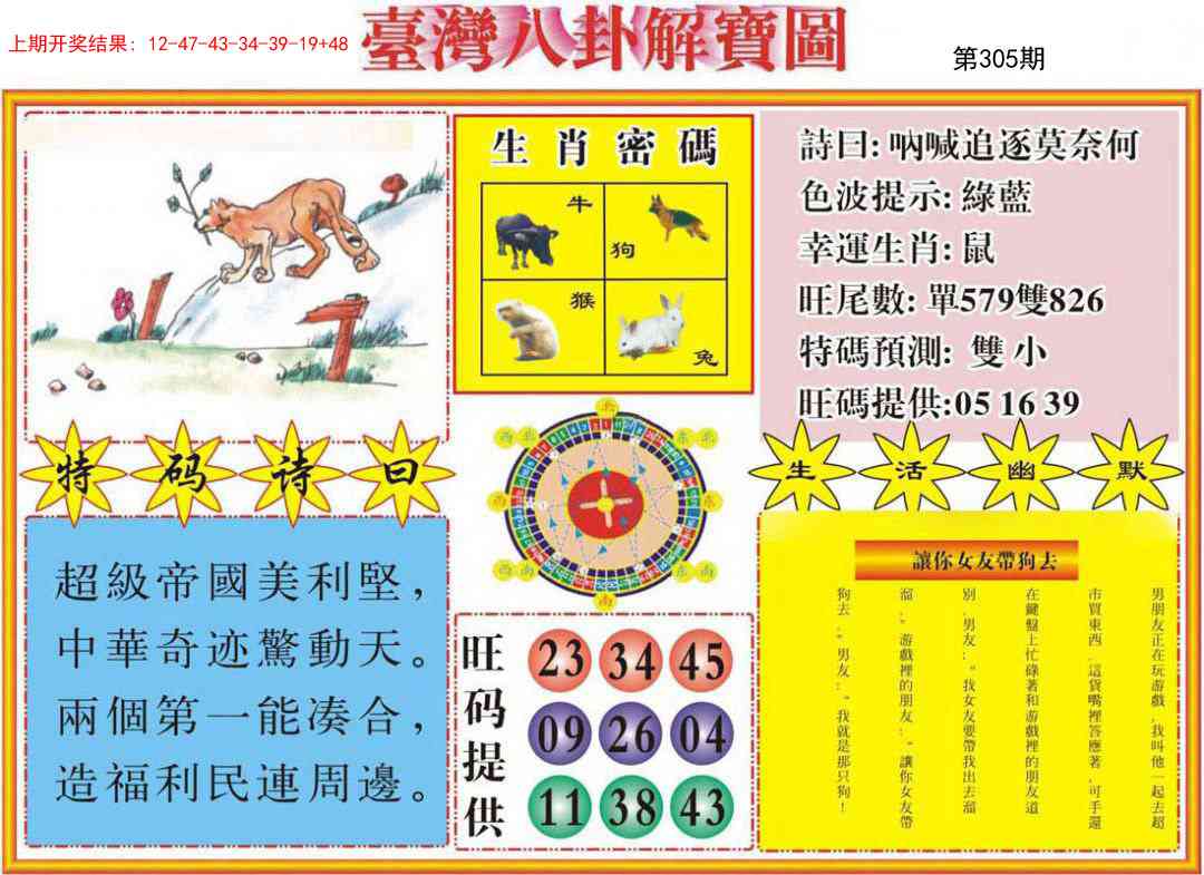 305期台湾八卦解宝图[图]