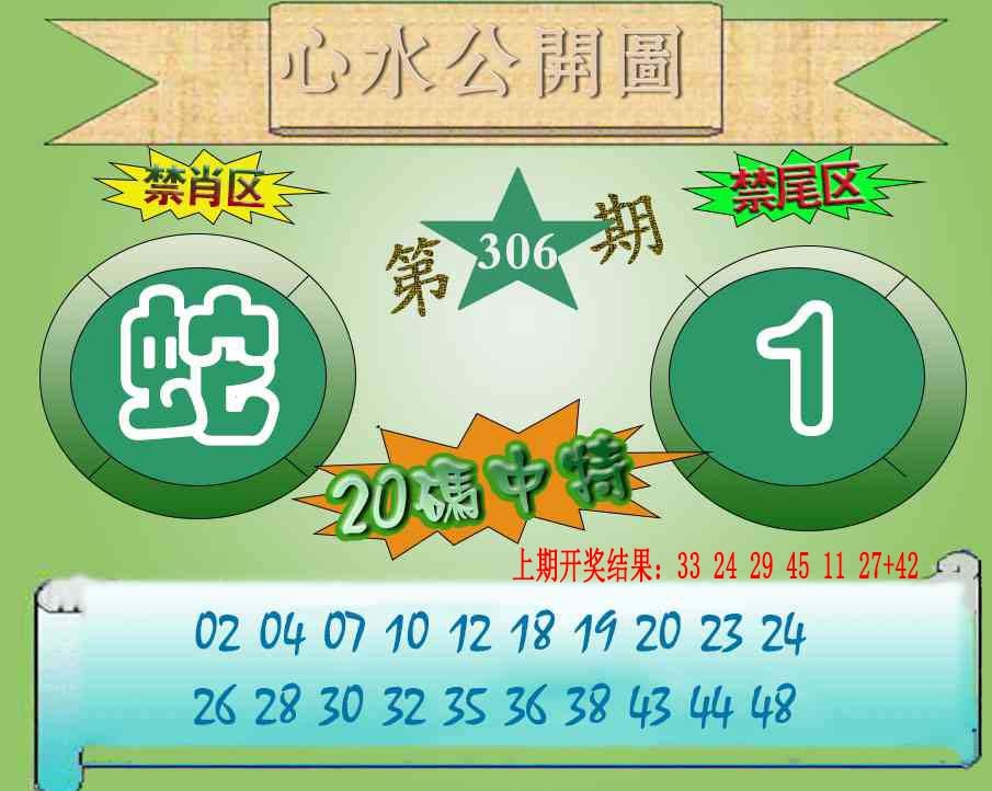 306期心水公开图[图]