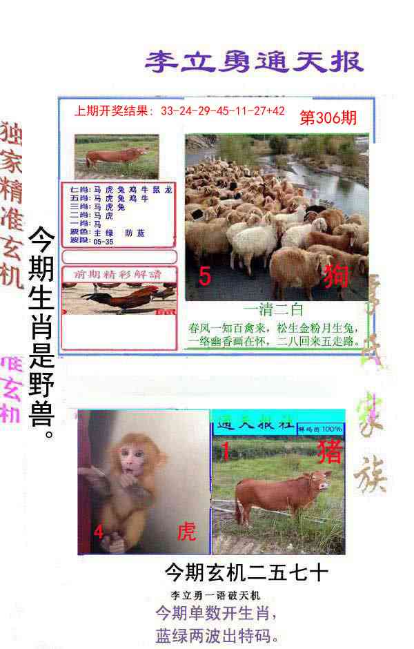 306期李立勇通天报[图]