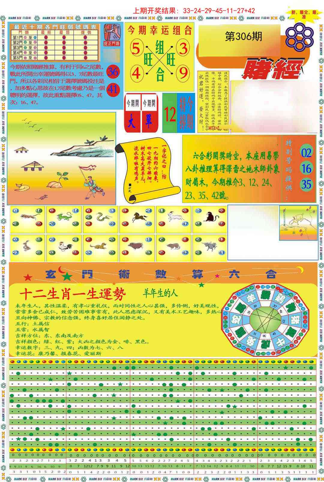 306期九龍赌经A(推荐)[图]