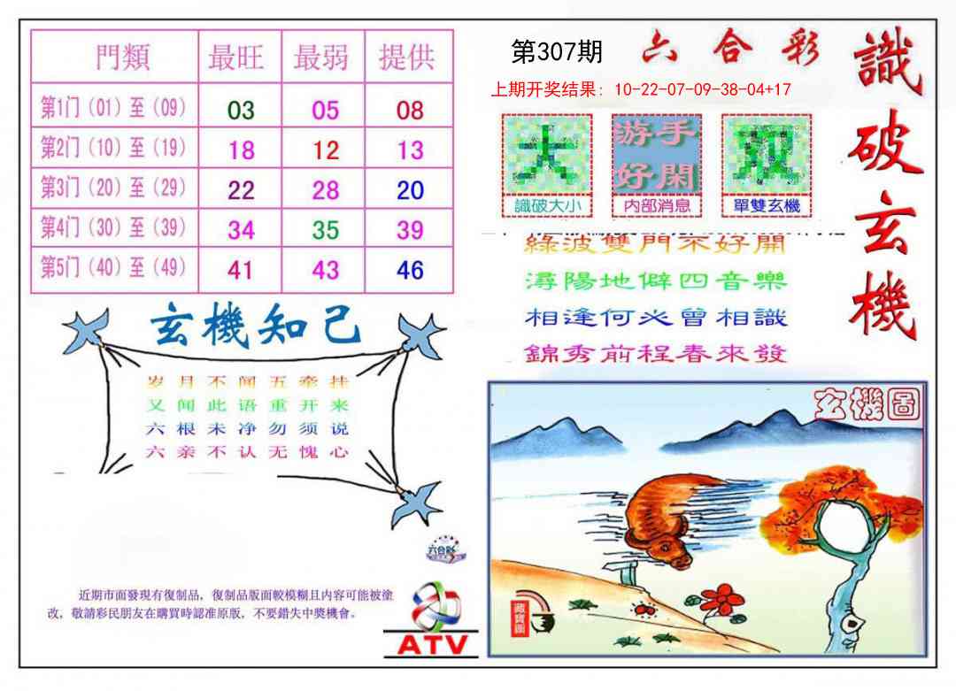 307期识破玄机[图]