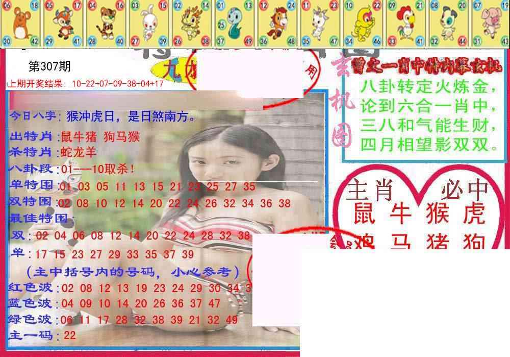 307期特码生肖图[图]