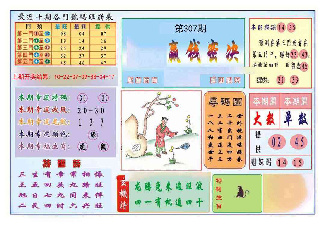 307期九龍赢钱密决(推荐)[图]