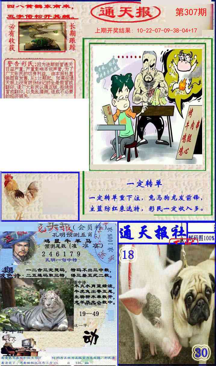 307期实力通天报[图]