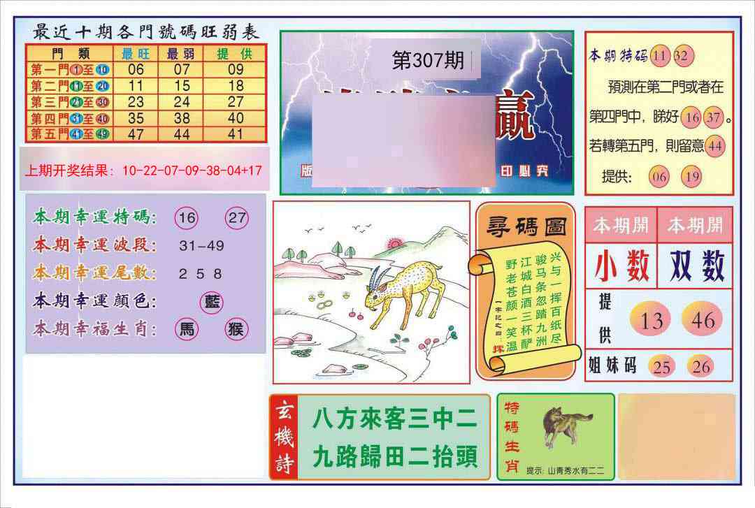 307期逢赌必羸[图]