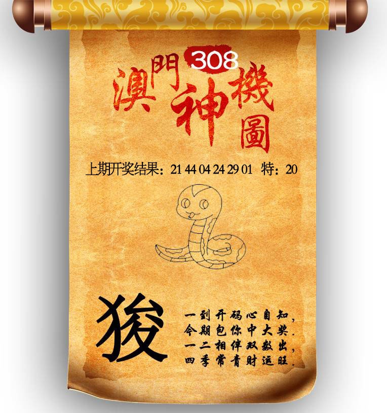 308期澳门神机图[图]