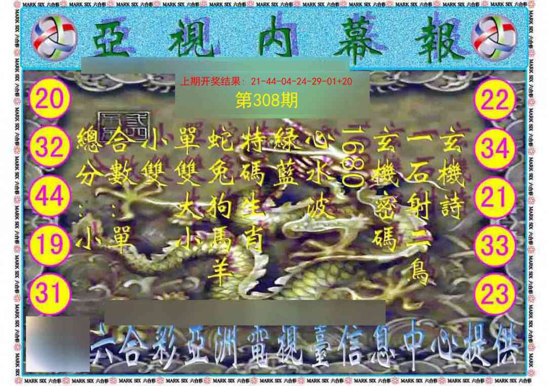 308期亚视内幕报[图]