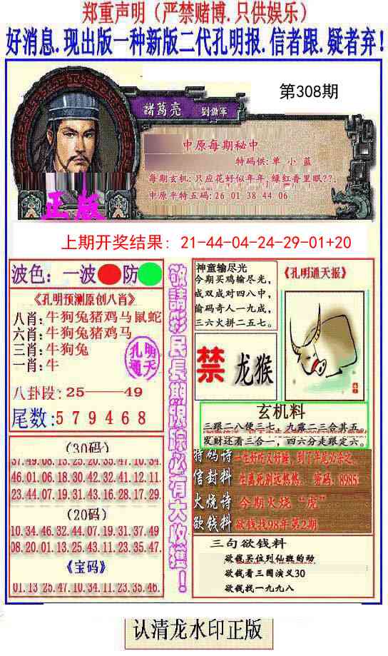 308期另二代孔明报[图]