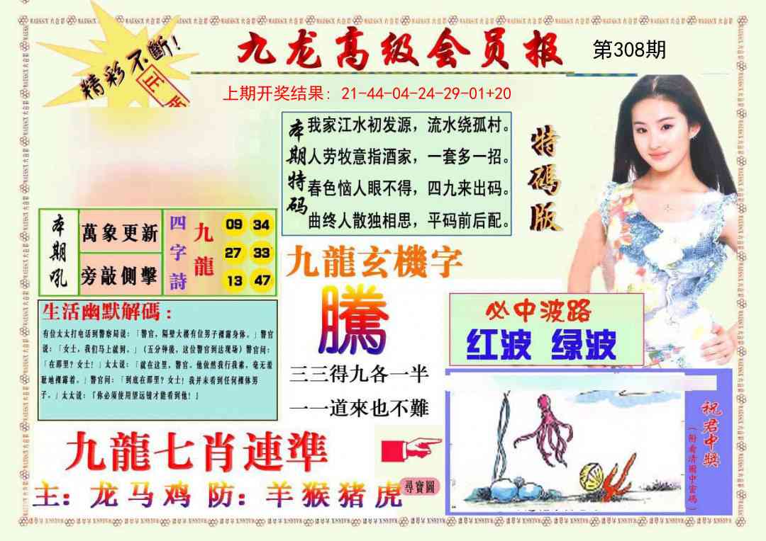 308期九龙高级会员报[图]