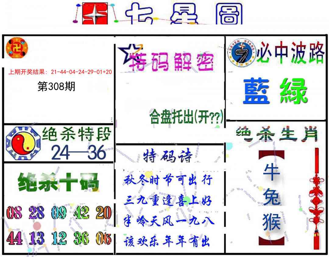 308期七星图B[图]