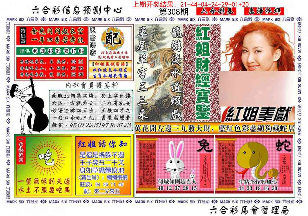 308期红姐财经宝鉴[图]