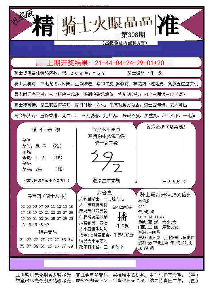 308期骑士火眼晶晶B[图]